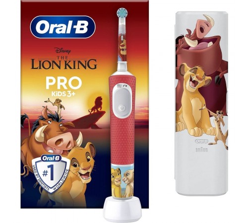 Зубна електрощітка Braun Oral-B Kids Lion King D103.413.2KX