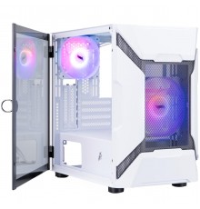Корпус 1stPlayer D3-A-WH-1F7-14-W-1F7-W White без БЖ