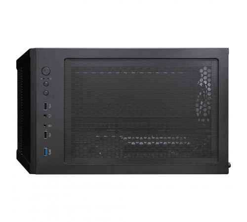 Корпус 1stPlayer D3-BK-3F7-14 Black без БЖ