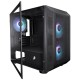 Корпус 1stPlayer D3-BK-3F7-14 Black без БЖ