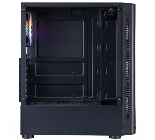 Корпус 1stPlayer D4-BK-4F1 Black без БЖ
