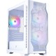 Корпус 1stPlayer D4-M-WH-2F1P-W-1F1-W White