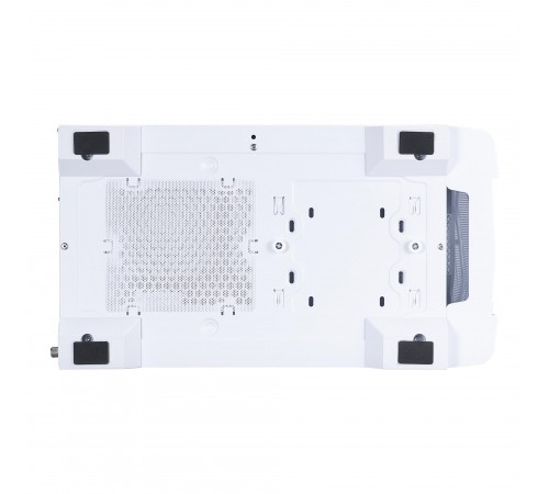 Корпус 1stPlayer D4-M-WH-2F1P-W-1F1-W White
