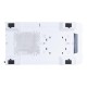 Корпус 1stPlayer D4-M-WH-2F1P-W-1F1-W White