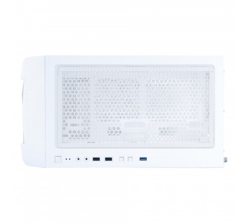 Корпус 1stPlayer D4-M-WH-2F1P-W-1F1-W White