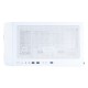 Корпус 1stPlayer D4-M-WH-2F1P-W-1F1-W White