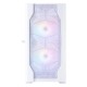 Корпус 1stPlayer D4-M-WH-2F1P-W-1F1-W White