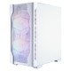 Корпус 1stPlayer D4-M-WH-2F1P-W-1F1-W White