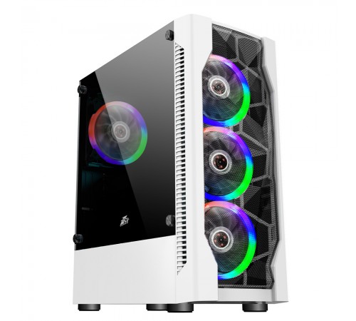 Корпус 1stPlayer D4-WH-4F1-W White без БЖ