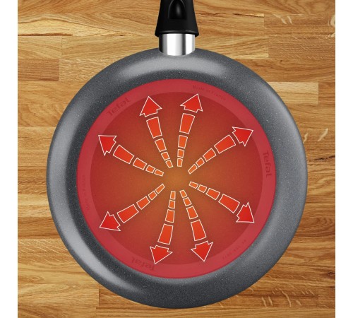 Сковорода Tefal Hard Stone 28 см (D4560632)