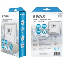 Мішки Vivax Home для пилососу синт. 4шт/уп + фільтр 13х15см (DB-2330MF)