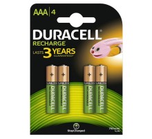 Акумулятор Duracell Recharge DC2400 Ni-MH AAA/HR03 750 mAh BL 4шт
