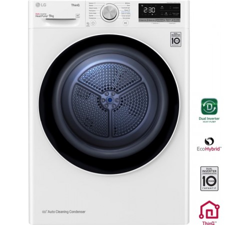 Сушильна машина LG DC90V5V0W Сушильна машина LG DC90V5V0W