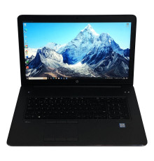 Ноутбук HP ZBook 17 G4 / 17.3" FullHD IPS / i7-7820HQ / 32GB / 500GB SSD / nVidia Quadro P3000, 6GB / Win10Pro / Backlight / сканер відбитка - Б/в