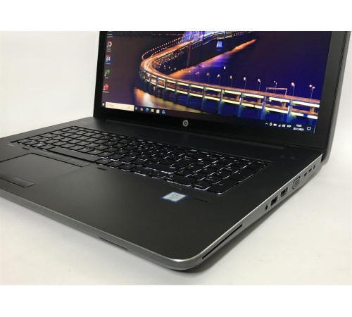Ноутбук HP ZBook 17 G3 / 17.3" (1600x900) / i5-6440HQ / 8GB / 256GB SSD / nVidia Quadro M1000M 2GB / Win10Pro / Backlight / сканер відбитка - Б/в