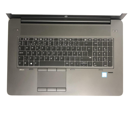 Ноутбук HP ZBook 17 G3 / 17.3" (1600x900) / i5-6440HQ / 8GB / 256GB SSD / nVidia Quadro M1000M 2GB / Win10Pro / Backlight / сканер відбитка - Б/в