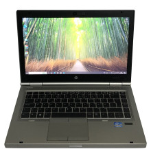 Ноутбук HP Elitebook 8470p / 14" (1366x768) / i5-3320M / 8GB / 320GB HDD / Win10Pro / сканер відбитка - Б/в