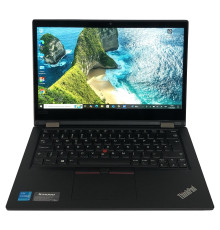 Ноутбук Lenovo ThinkPad L13 Yoga G2 / 13.3" FullHD IPS Touch / i3-1115G4 / 8GB / 256GB SSD / Win10Pro - Б/в