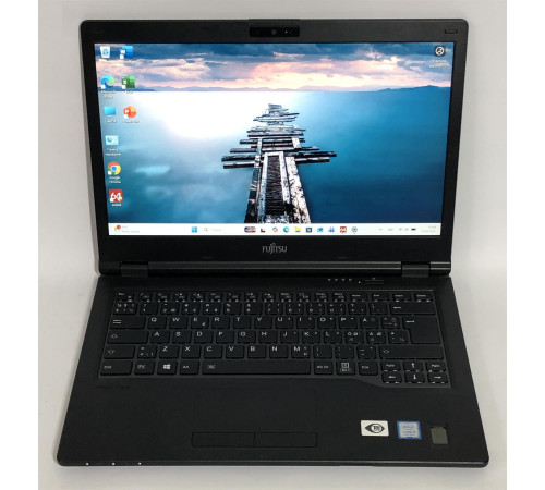 Ноутбук Fujitsu Lifebook E549 / 14" FullHD IPS / i5-8265U / 8GB / 256GB SSD / Win11Pro / Backlight / сканер відбитка - Б/в