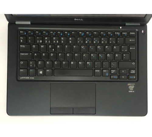 Ноутбук Dell Latitude E7250 / 12.5" (1366x768) / i3-5010U / 8GB / 128GB SSD / Win10 - Б/в