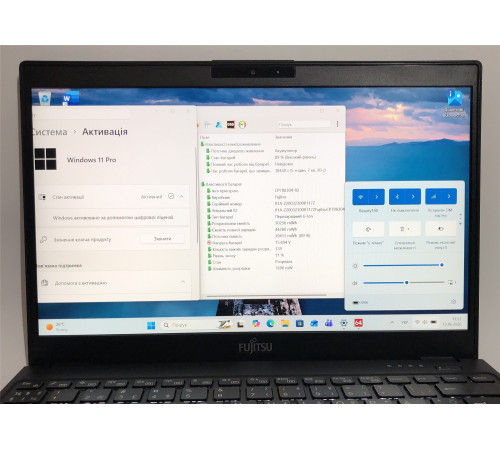 Ноутбук Fujitsu LifeBook U939 / 13.3" FullHD IPS / i5-8265U / 16GB / 256GB SSD / 4G/LTE / Win11Pro / Backlight / сканер відбитка - Б/в