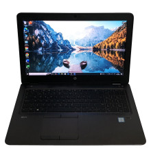 Ноутбук HP ZBook 15U G3 / 15.6" FullHD IPS / i7-6500U / 16GB / 256GB SSD / AMD FirePro W4190, 2GB / Win10Pro / Backlight / сканер відбитка - Б/в