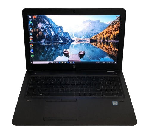 Ноутбук HP ZBook 15U G3 / 15.6" FullHD IPS / i7-6500U / 16GB / 256GB SSD / AMD FirePro W4190, 2GB / Win10Pro / Backlight / сканер відбитка - Б/в