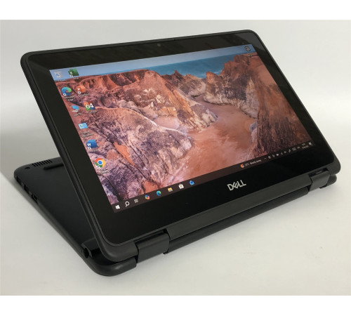 Ноутбук Dell Latitude 3190 2-in-1 / 11.6" (1366x768) IPS Touch / Pentium Silver N5000 / 4GB / 128GB SSD / Win10Pro - Б/в