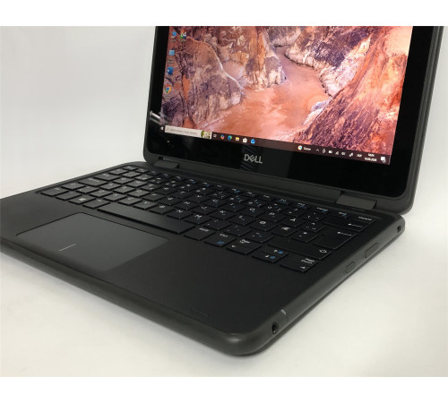 Ноутбук Dell Latitude 3190 2-in-1 / 11.6" (1366x768) IPS Touch / Pentium Silver N5000 / 4GB / 128GB SSD / Win10Pro - Б/в