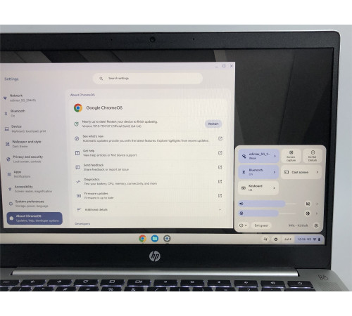 Ноутбук HP Pro c640 G2 Chromebook / 14" FullHD IPS / i3-1115G4 / 8GB / 256GB SSD / ChromeOS - Б/в
