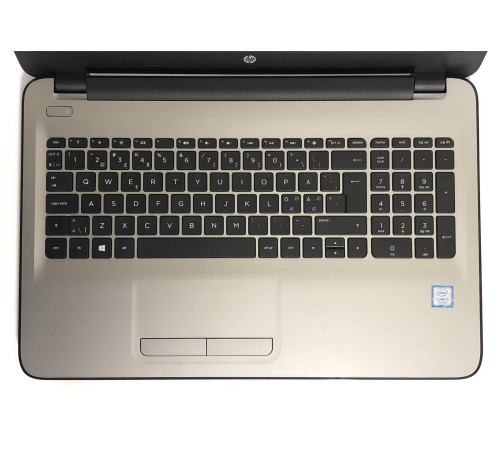 Ноутбук HP 15-ay182no / 15.6" FullHD / i3-7100U / 6GB / 128GB SSD / Win10 - Б/в
