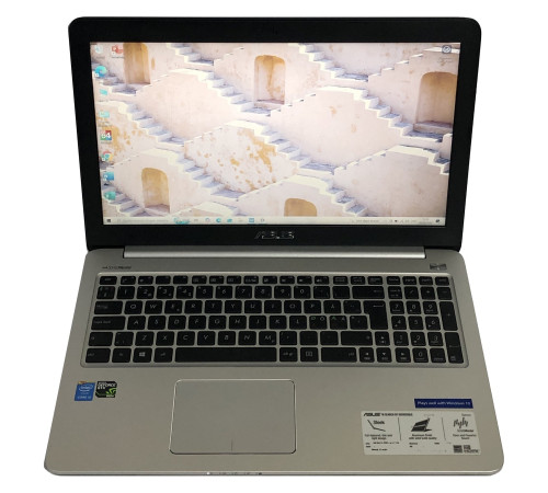 Ноутбук Asus K501LX / 15.6" FullHD / i5-5200U / 8GB / 1TB HDD / NVidia GeForce GTX 950M, 2GB / Win10 - Б/в