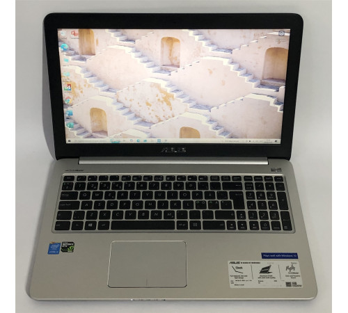 Ноутбук Asus K501LX / 15.6" FullHD / i5-5200U / 8GB / 1TB HDD / NVidia GeForce GTX 950M, 2GB / Win10 - Б/в