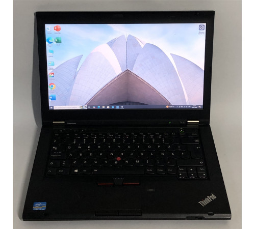 Ноутбук Lenovo ThinkPad T430 / 14" (1600х900) / i7-3520M / 8GB / 500GB HDD / NVidia Quadro NVS 5400M, 2GB / Win10Pro / Backlight / сканер відбитка - Б/в