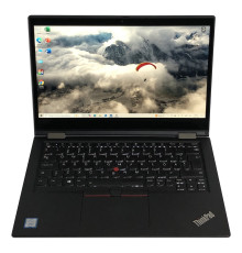 Ноутбук Lenovo ThinkPad X390 Yoga / 13.3" FullHD IPS Touch / i5-8265U / 8GB / 256GB SSD / Win10 / Backlight / сканер відбитка - Б/в