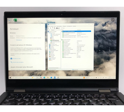 Ноутбук Lenovo ThinkPad X390 Yoga / 13.3" FullHD IPS Touch / i5-8265U / 8GB / 256GB SSD / Win10 / Backlight / сканер відбитка - Б/в