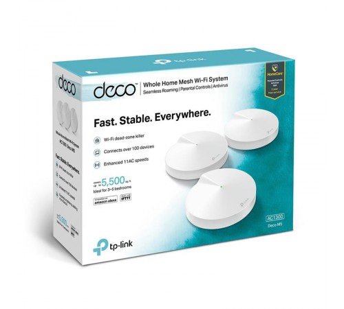 WiFi Mesh-система TP-Link DECO M5(3-PACK) WiFi Mesh-система TP-Link DECO M5(3-PACK)