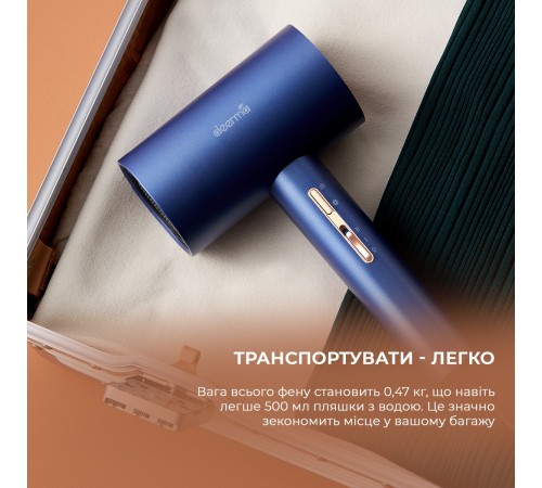 Фен Deerma DEM-CF15W Blue