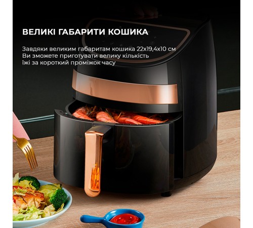 Мультипіч Deerma Air Fryer KZ100 (DEM-KZ100)