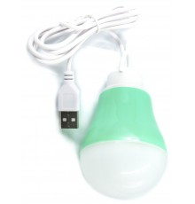 Комплект LED-ламп: світильник з вбудованим акумулятором 5V, 60W та USB LED лампа 5V, 5W з кабелем 1м (DG-2LED-02)