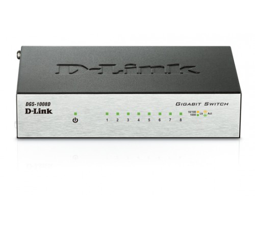 Комутатор D-Link DGS-1008D