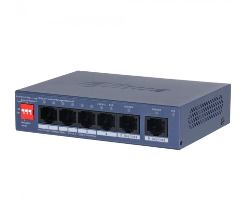 Комутатор Dahua DH-CS4006-4ET2GT-36 PoE Комутатор Dahua DH-CS4006-4ET2GT-36 PoE