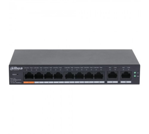 Комутатор Dahua DH-CS4010-8ET-60 Комутатор Dahua DH-CS4010-8ET-60