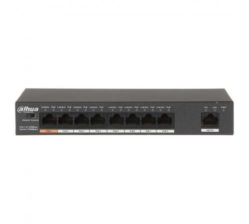 Комутатор Dahua DH-PFS3009-8ET1GT-96