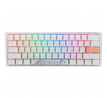 Клавіатура Ducky One 3 Mini Cherry MX Brown RGB UA USB White (DKON2161ST-BUAPXPWWWSC1)