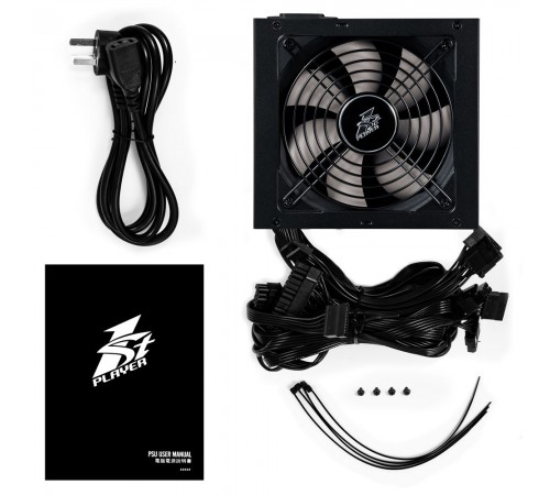 Блок живлення 1stPlayer PS-800AX (DKPM-BRZ-800-BK-EU) 800W