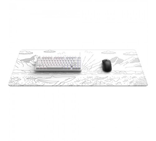 Ігрова поверхня Dark Project DPMP_Nostra_White_XL
