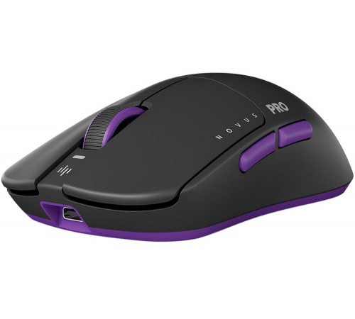 Миша бездротова Dark Project Novus Pro Wireless Black/Purple (DPP_Novus_PRO_BB)