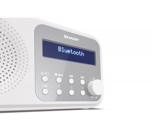 Радіоприймач Sharp DR-P420 Snowy White (DR-P420(WH))