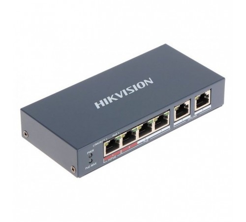 Комутатор Hikvision DS-3E0106HP-E